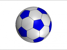 SolidWorks建模练习（19）：足球