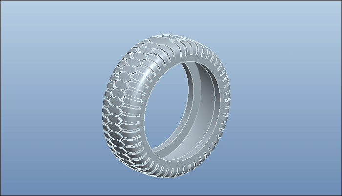 Proe三维建模（9）：轮胎