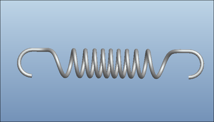 Proe三维建模（10）：弹簧