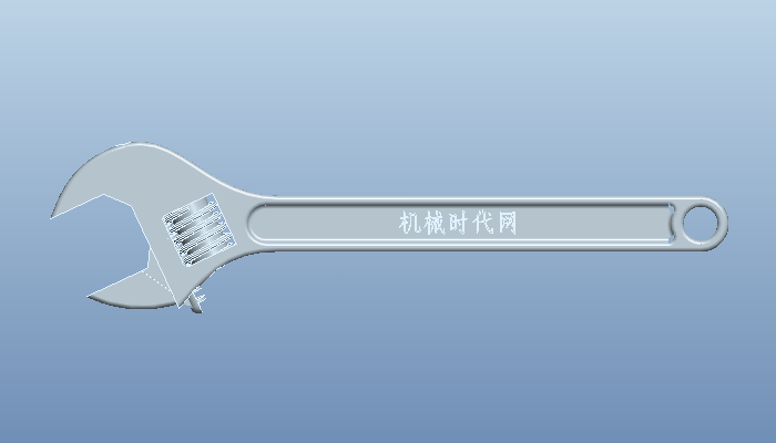 Proe活动扳手仿真