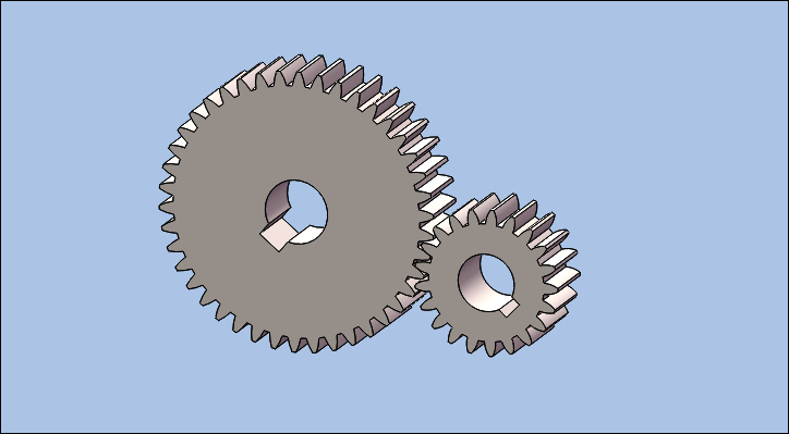 Solidworks如何通过Toolbox创建齿轮机构？