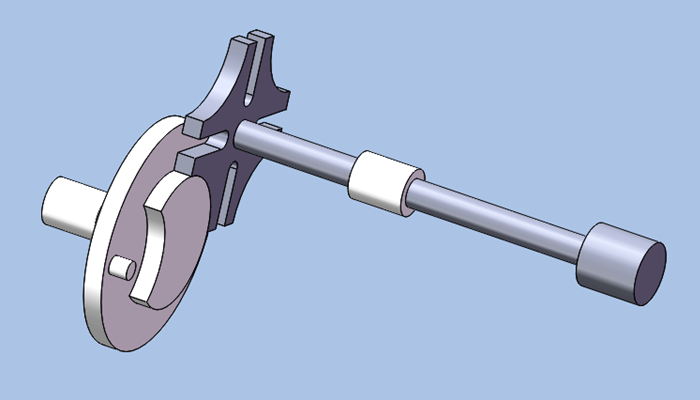SolidWorks电影抓片机构仿真