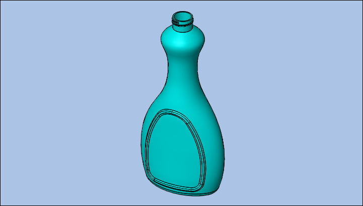 SolidWorks如何快速求出瓶子的容积？