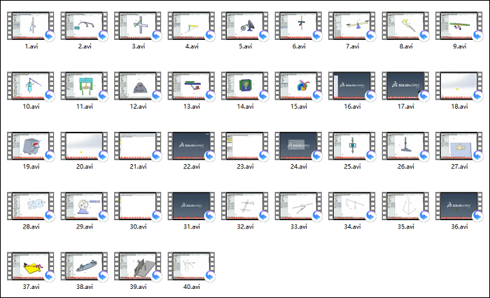 SolidWorks2015虚拟装配及运动仿真40例