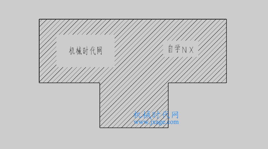 NX制图（17）：剖面线命令的用法