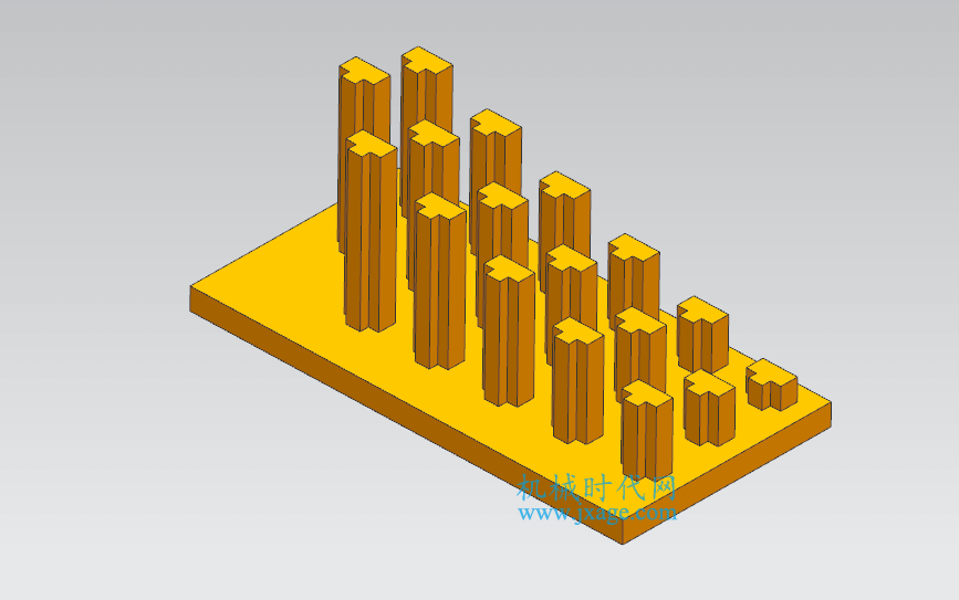 NX建模（21）：NX阵列增量的用法