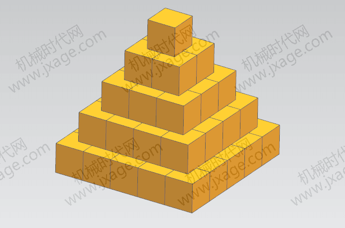 NX建模（28）：如何在NX使用Excel电子表格快速创建金字塔？