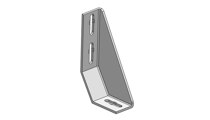 SolidWorks Simulation 有限元分析实例练习（18）：基座支架受力分析