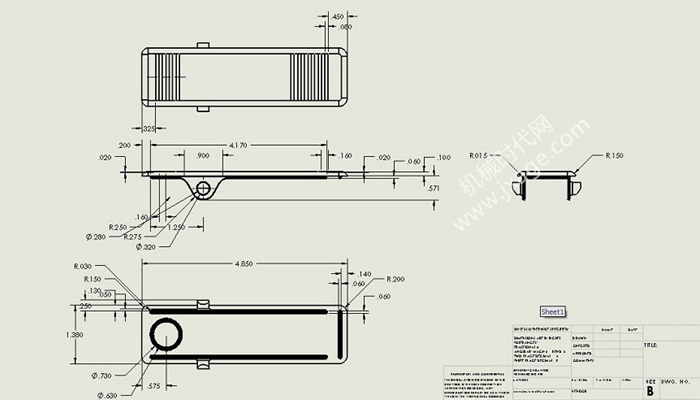 如何使用SolidWorks自动排列尺寸将尺寸对齐？