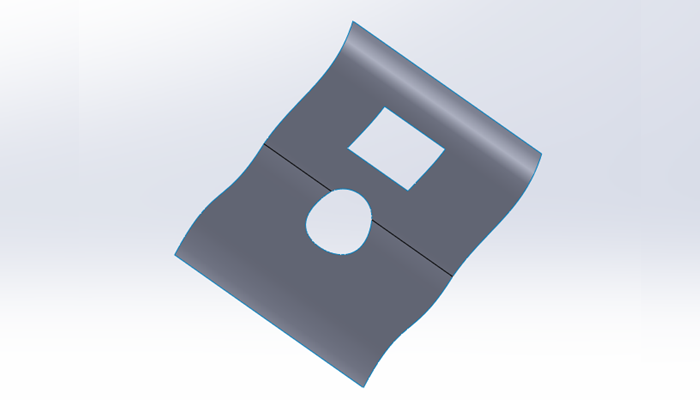 SolidWorks如何快速删除曲面上的孔？