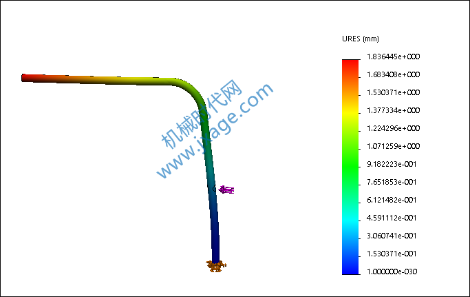 SolidWorks Simulation 有限元分析实例练习（26）：动态分析