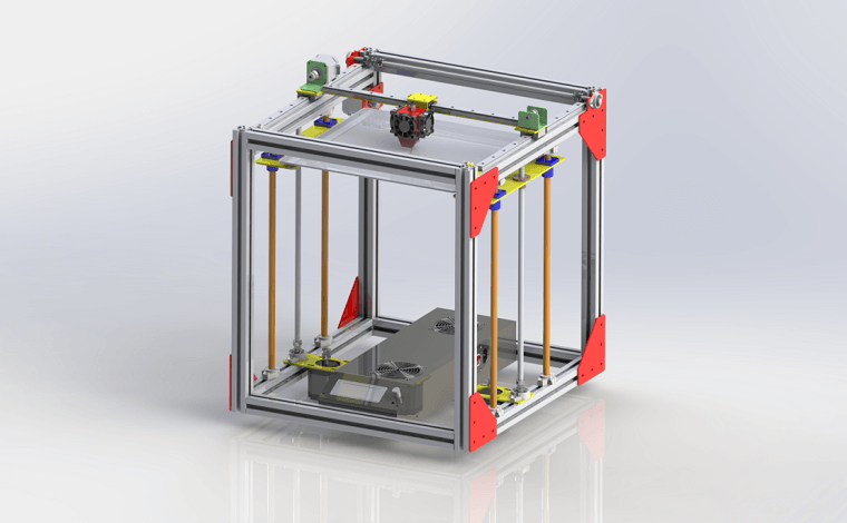 Solidworks 3D打印机模型下载