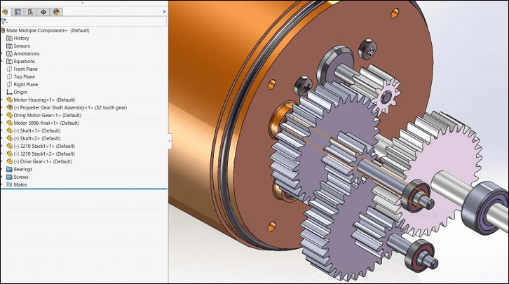 如何使用 SOLIDWORKS 零部件属性标记零部件？