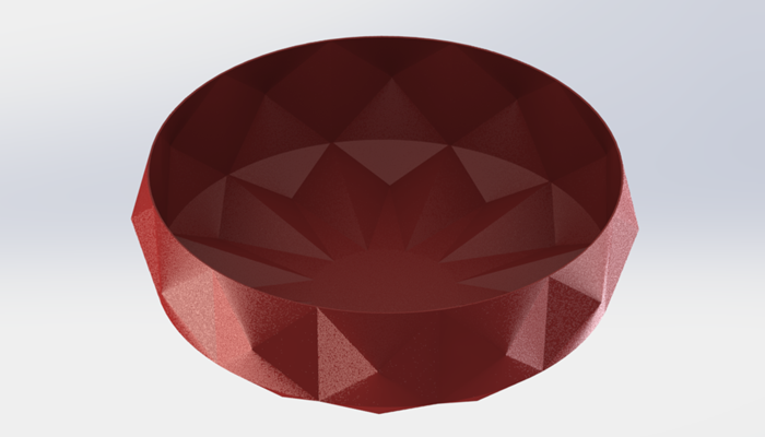 SolidWorks建模练习（10）：盆
