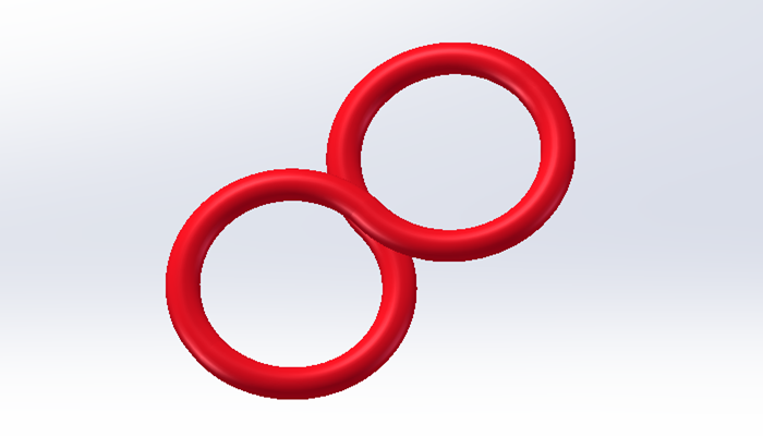 SolidWorks建模练习（28）：8字