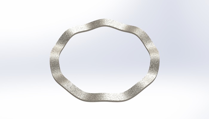SolidWorks建模练习（27）：波形弹簧