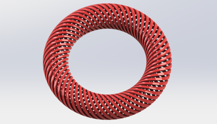 SolidWorks建模练习（25）：螺旋圈