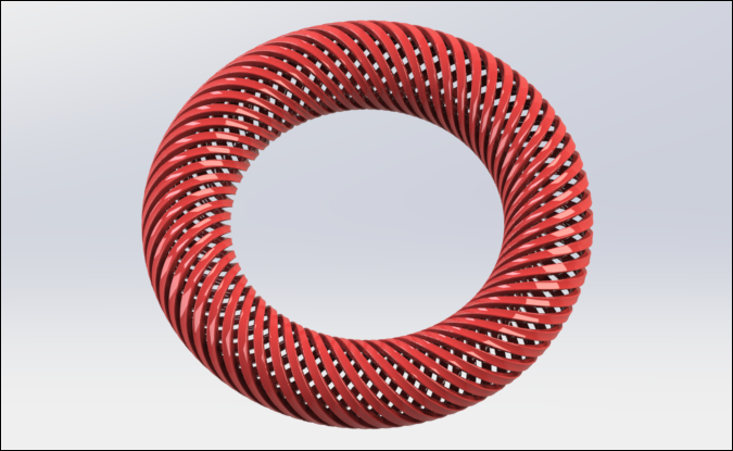 SolidWorks建模练习（25）：螺旋圈