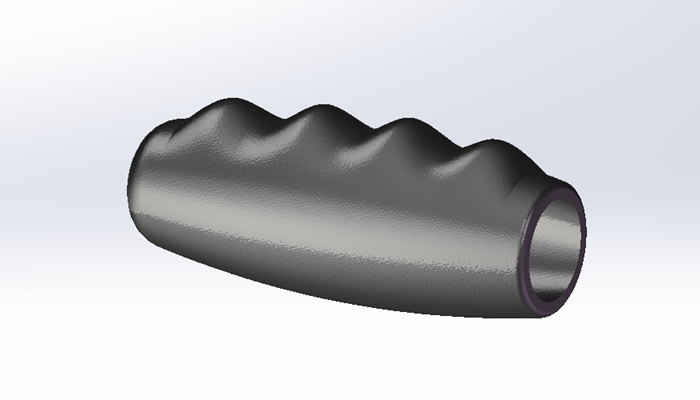 SolidWorks建模练习（32）：创建把手