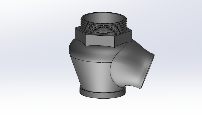 SolidWorks建模练习（33）：阀门
