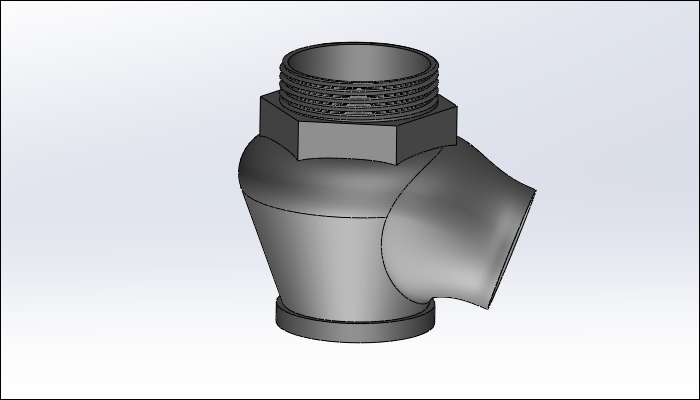 SolidWorks建模练习（35）：阀门