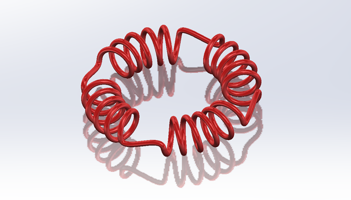 SolidWorks建模练习（52）：不规则弹簧