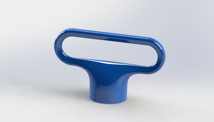 SolidWorks建模练习（72）：把手