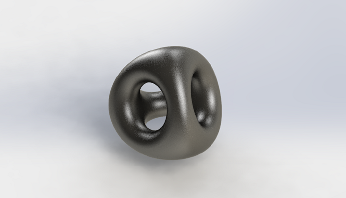 SolidWorks建模练习（69）：四面体环