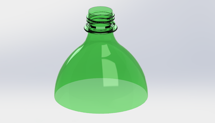 SolidWorks瓶口螺纹如何收尾？