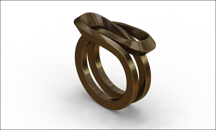 SolidWorks建模练习（81）：异形圆环