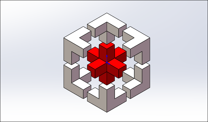 SolidWorks建模练习（87）：视角误差立方体