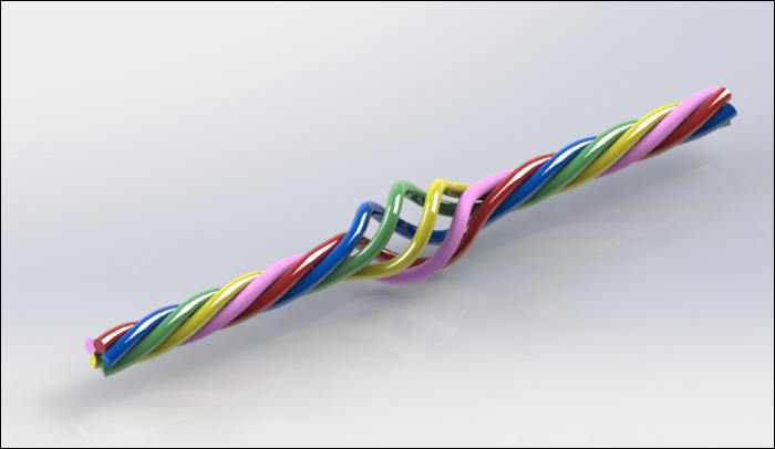SolidWorks建模练习（89）：钢绞线