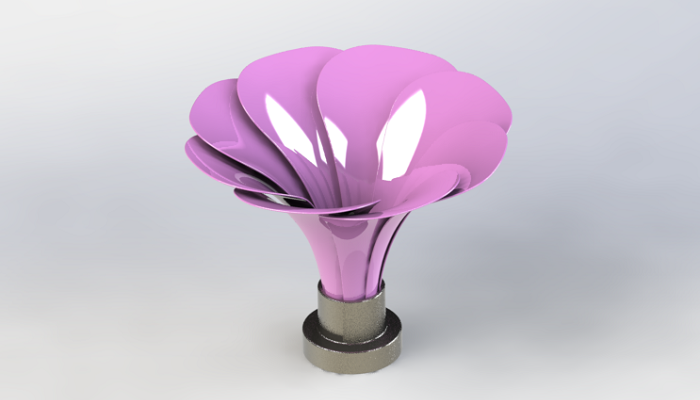 SolidWorks建模练习（97）：花瓣