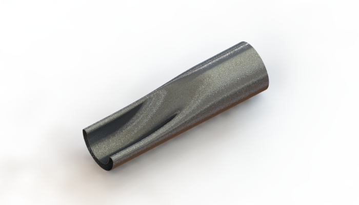 SolidWorks建模练习（90）：异形管