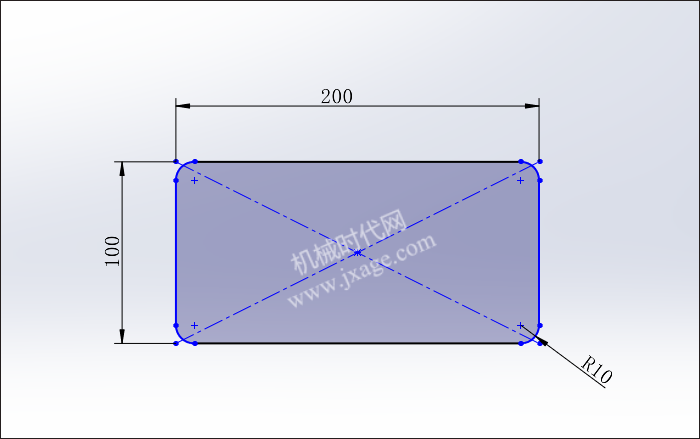 SolidWorks草绘圆角和普通圆角命令有呢些区别？
