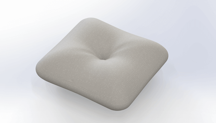 SolidWorks建模练习（125）：枕头